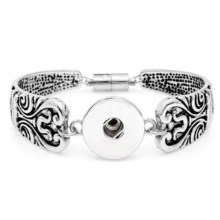 18mm noosa button new magnet bracelet DIY jewelry factory price selling S089/S090/S091