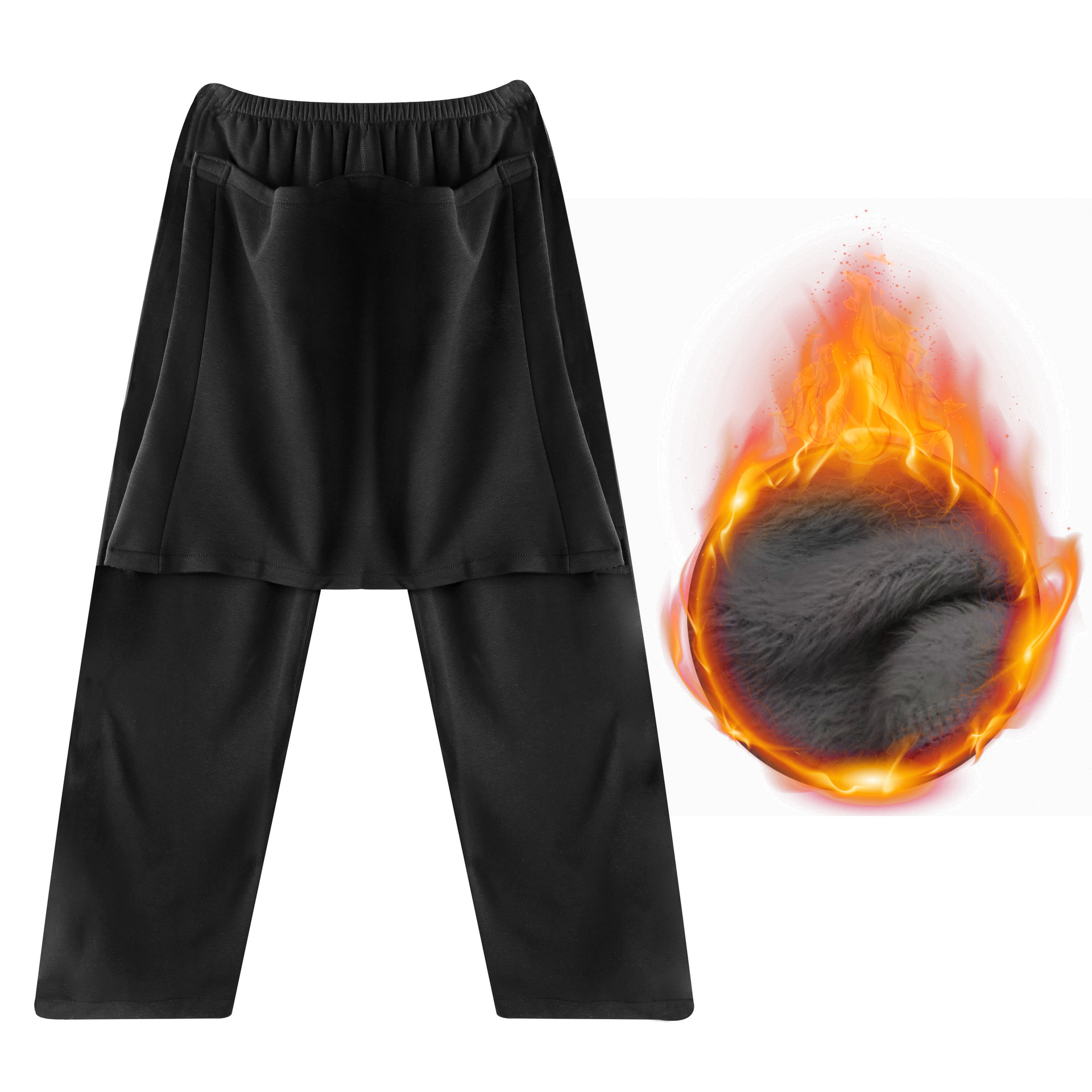 두꺼운 전면 커버 블랙 벨벳