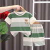 Summer summer clothing, children's set, polo for boys, 2023 collection, children's clothing, with short sleeve, wholesale