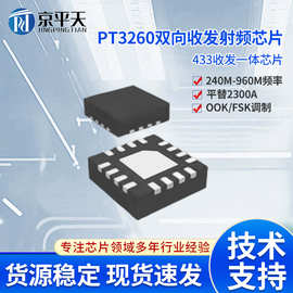 TS3260双向射频收发芯片433收发一体IC OOK/FSK调制平替CMT2300A