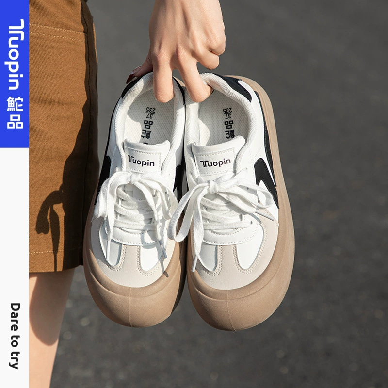 Qipin оригинальные туфли с большим носком обувь для доски дышащие белые туфли женские универсальные нишевые парусиновые туфли повседневная обувь TP1175L