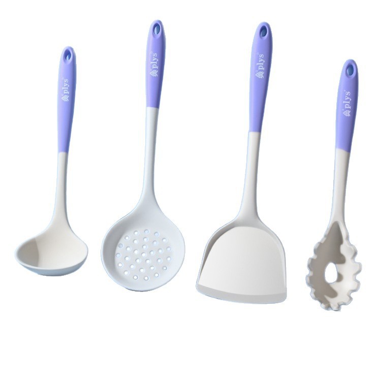 Paleta de cocina antiadherente de cocina de grado alimenticio doméstico con paleta de cocina de cocina resistente a fugas de alta temperatura
