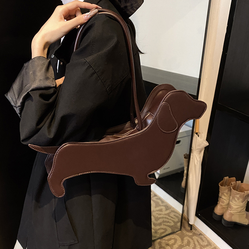 かわいい少女の腋の下に韓国版ins潮通勤大容量シングルバッグ2024個性的な女性カバンカレー色|undefined