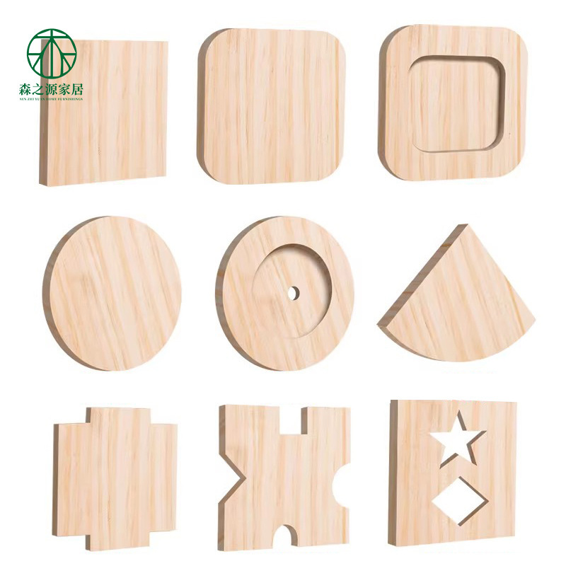 Customized Consultation and Processing of Wooden Objects, Wooden Train Building Blocks, Assembled Kidsren's Toys, Wooden Accessories, Can Be Punched