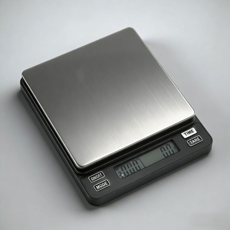 High-Precision Electronic Kitchen Scale for Home Baking and Weighing, 2kg Capacity with Timer Function, Portable Food Scale, Coffee Scale High-Precision Electronic Kitchen Scale for Home Baking and Weighing, 2kg Capacity with Timer Function, Portable Food Scale, Coffee Scale