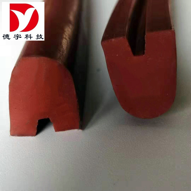 硅胶制品 发泡硅橡胶密封条 硅胶D型密封条 拍图定做|ms