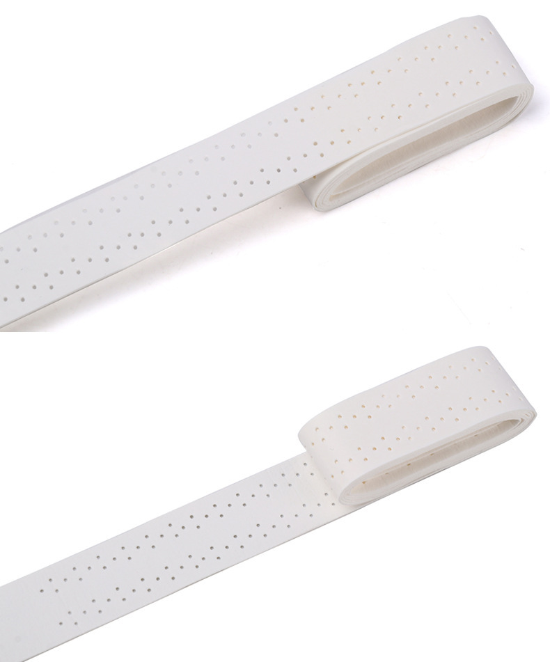 Venta caliente de fábrica transpirable antideslizante PU pegamento de mano raqueta de bádminton raqueta de tenis equipo de fitness caña de pescar cinturón de agarre universal