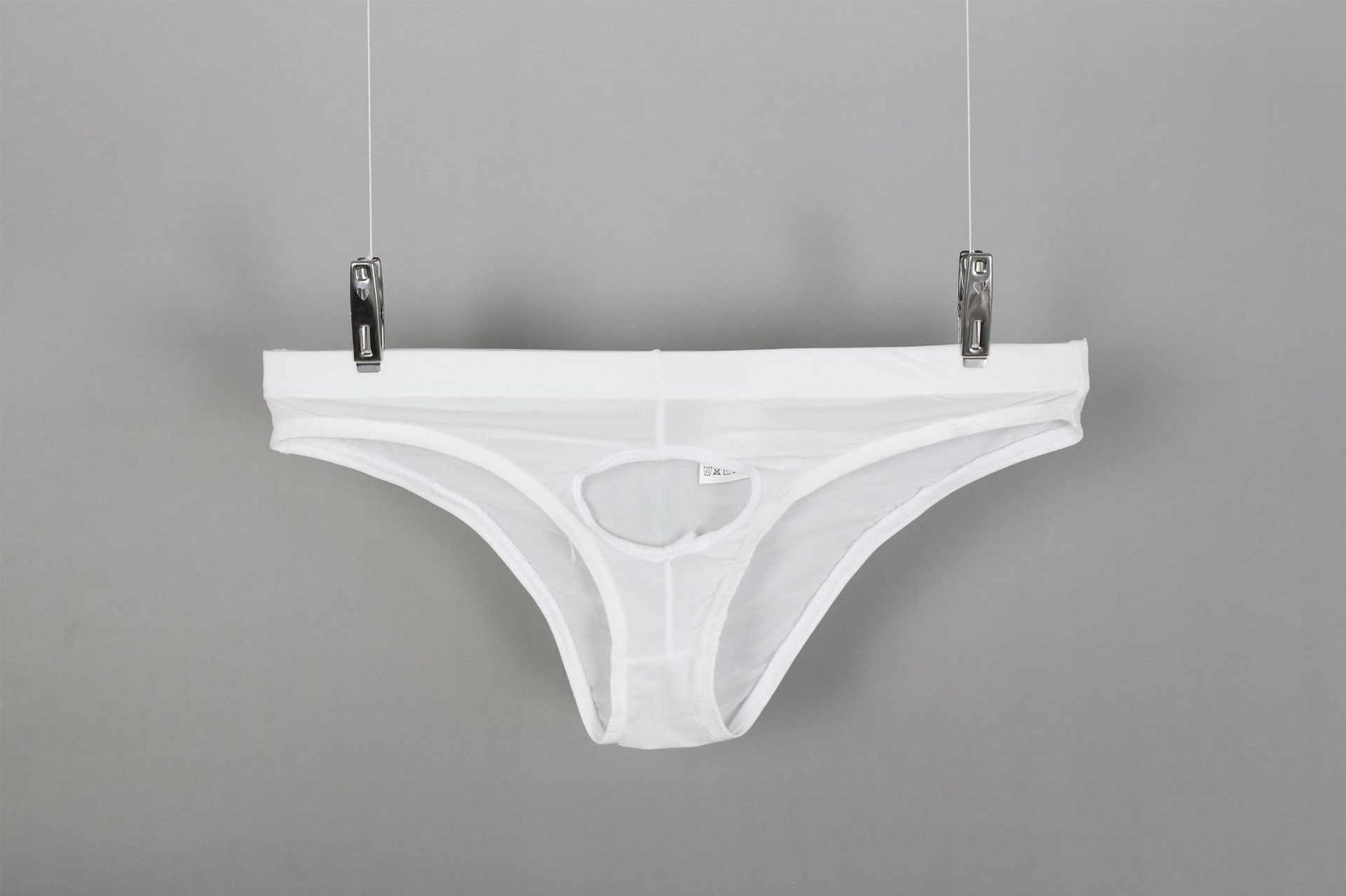 Ropa interior de los hombres de seda de hielo ultra-delgada ropa interior sexy