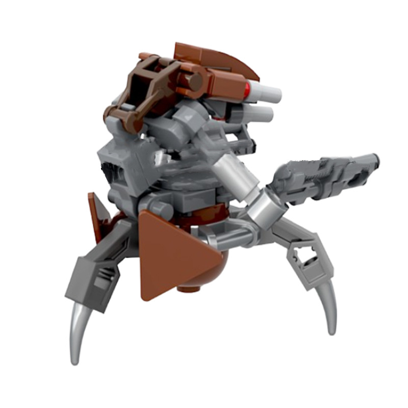 Moc Small Particle Diy Robot Educational Building Block Toy Set_voghion.com