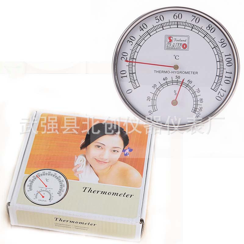 실내 온도 및 습도 미터 칸 스팀 룸 사우나 룸 욕실 온천 온도계 습도계 포인터 유형 온도 및 습도 미터