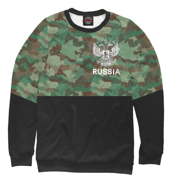 Suéter de cuello redondo con punta suelta de manga larga para hombres y mujeres, venta caliente transfronteriza rusa camuflaje fuerza aérea impresión digital 3D