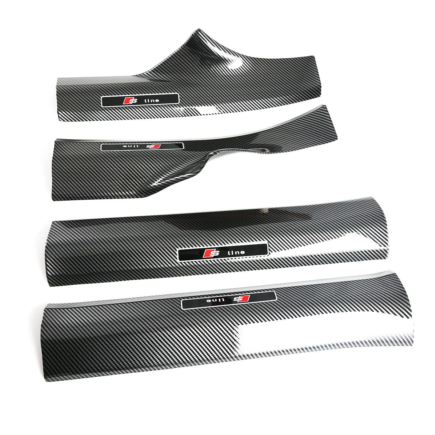 Suitable for 26 Models of Audi A6L Door Sill Strips, Welcome Pedals, Tailgate Rear Guard Plates, Interior Modification Accessories