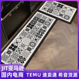 硅藻泥厨房耐脏吸油地垫卫生间防滑门垫浴室吸水脚垫厕所防滑地毯