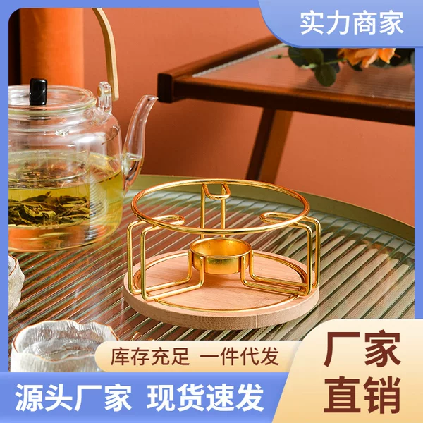 Light Luxury European Style Cut Out Hot Pot Stand, Multi-Style Alcohol Stove, Small Hot Pot Scented Tea, Hotel Tableware, Retro Ornaments