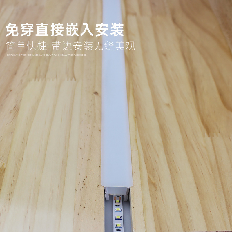 Ledシリコンライトにはめ込み式フレキシブルスリーブ付きリニアライト円形トップ雰囲気形屋外防水ソフトライト|undefined