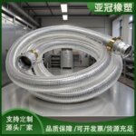 王子胶管耐低温防静电卸油PVC管 汽柴油卸油管 透明PVC钢丝软管