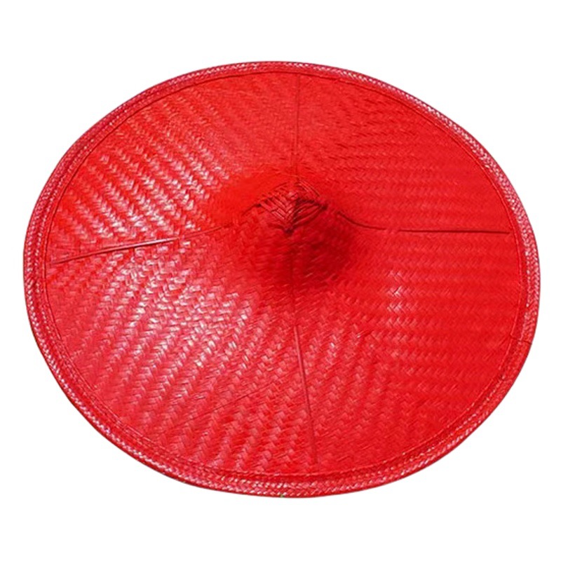 Source manufacturers minority dance hat bamboo hat bamboo hat decorative hat bamboo dance hat