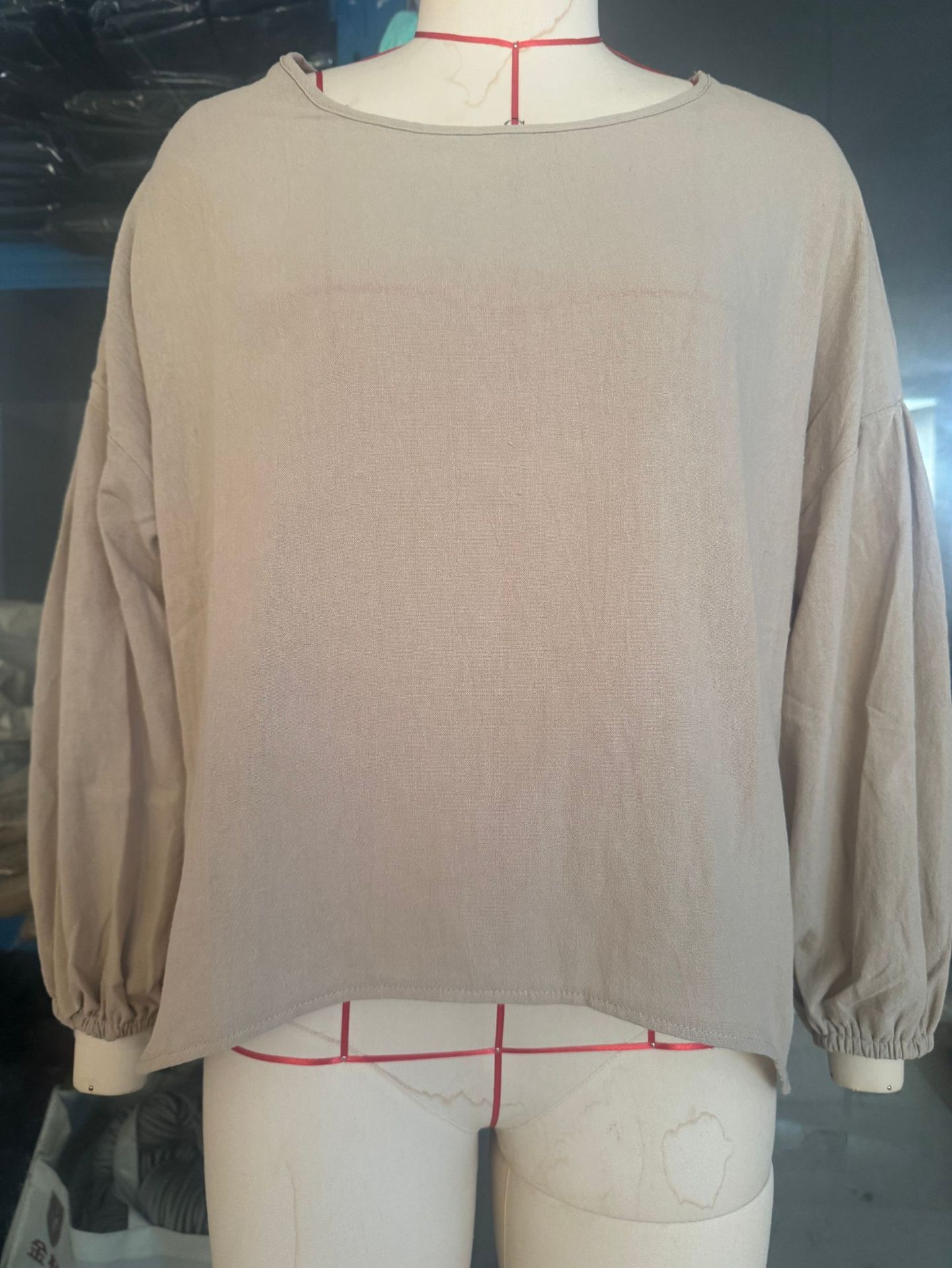 Mid-Length (65cm <Length ≤ 80cm) Top Length Pullovers, Shirt Tops Type Wholesale Women's Elegant Style Temperament Commuter Solid Color Long Sleeve Blouses