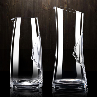 Manwei Crystal Glass Лицо красное вино трезвый экстравагантный личный домашний креативный винный делитель вина Чжан Xiaoyue