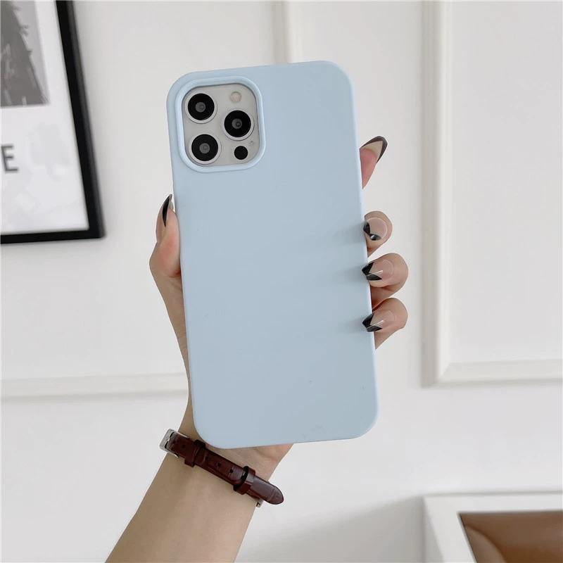 Силиконовый чехол Apple iPhone 12 Pro Max совместимый, мягкое матовое покрытие, многоцветные варианты