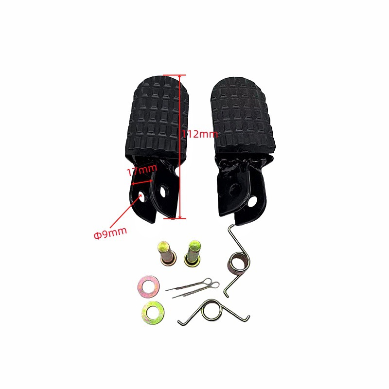 Brazilian Off-Road Motorcycle Accessories Zs250Gy-4 Desert Flying Fox Front Footrests, Front Left and Right Footrests, Footrests