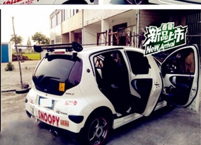Spoiler Wing, Universal Fixed wind wing - jg-135-hatchback-double-layer
