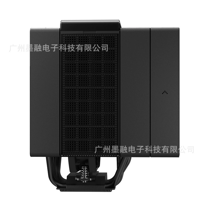 Радиатор Jiuzhou Fengshen Assassin 4 VC с цифровым дисплеем, полностью черный, двойной вентилятор, управление температурой, бесшумный для CPU компьютера