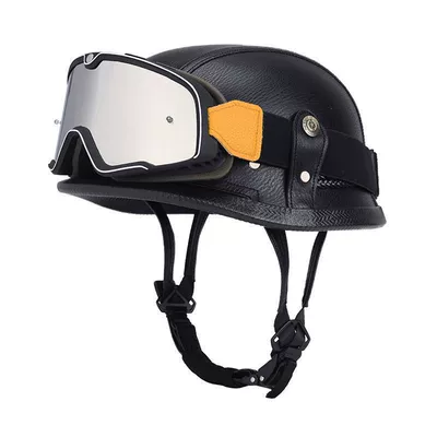 Motosiklet dəbilqələri — for Cruising, Harley Men's Motorcycle - m55-56-black-large-frame-goggles