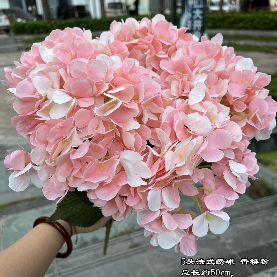 Simulación del Día de San Valentín rosa fabricante 3 sola rama multi-cabeza rosa decoración de la boda flor falsa al por mayor