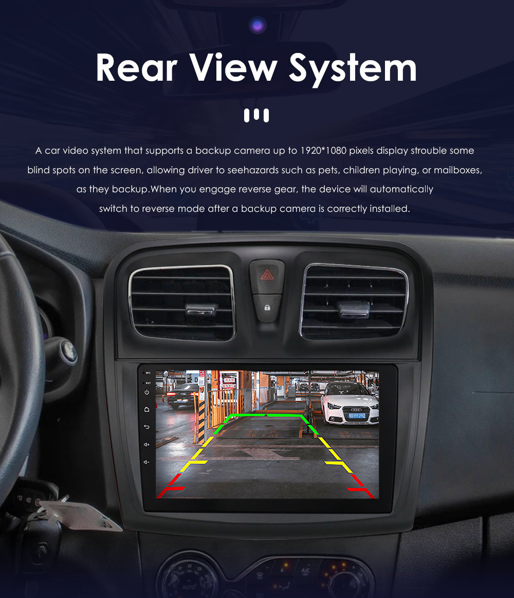 Suitable for 12-19 Renault Logan/Dacia Central Control Large Screen Android Large Screen Reversing Image Navigation Gps