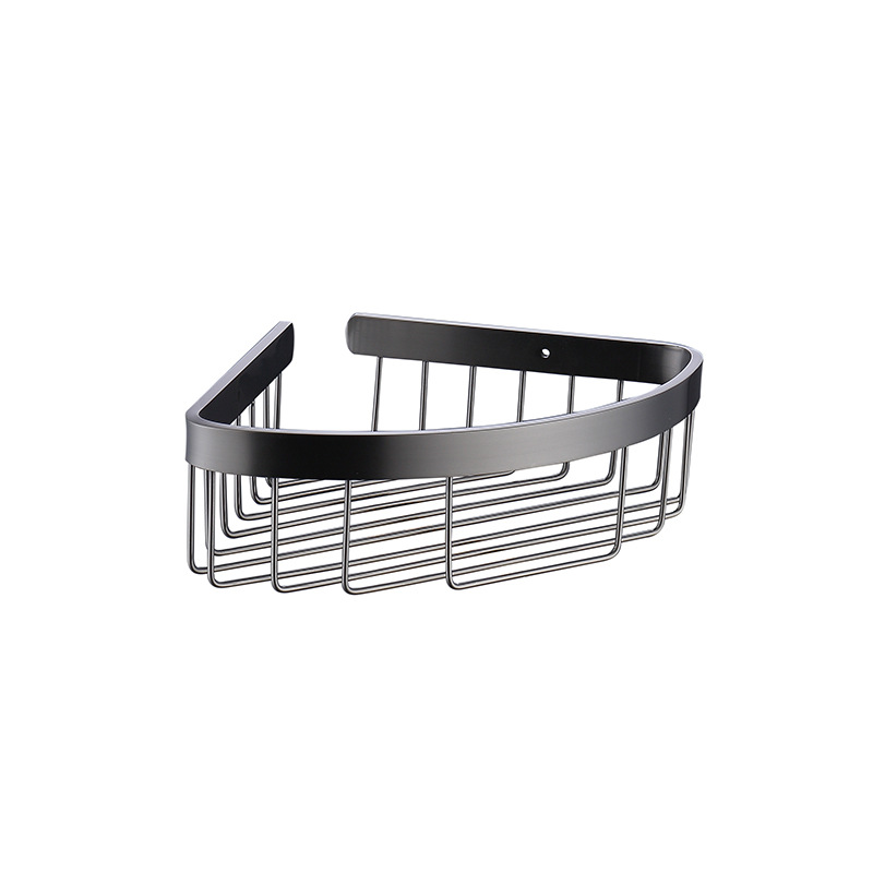 304不锈钢浴室置物架卫浴三角架转角架厕所三角篮卫生间挂件壁挂