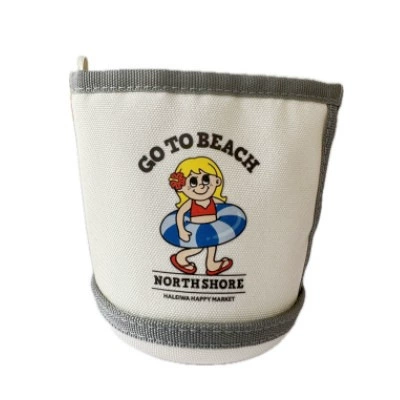 Blonde swimming ring girl-cup set
