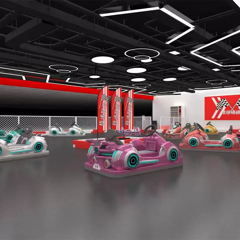 智能驱动遥控电动碰碰车广场摆摊游乐设备儿童漂移碰碰车游乐设备