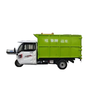 Truck, Tourist Area Garbage Truck, Elektrik zibil maşınları