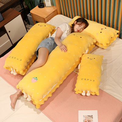 Sandwich biscuit pillow Accompany sleep Long pillow Super Soft bedroom Lazy man The bed rectangle Simplicity student Pillow wholesale