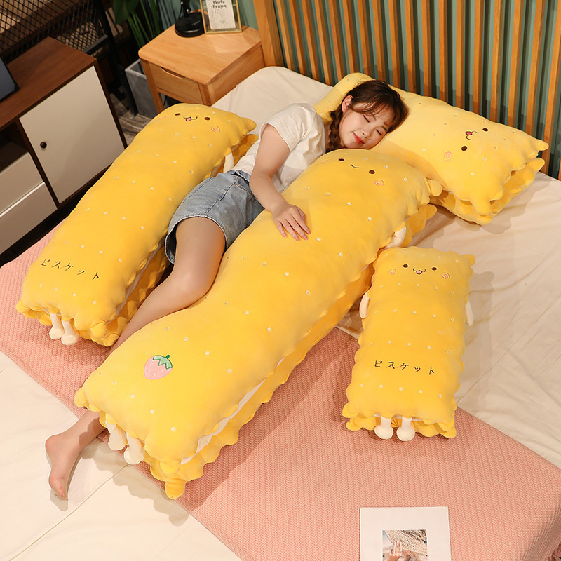 Sandwich biscuit pillow Accompany sleep Long pillow Super Soft bedroom Lazy man The bed rectangle Simplicity student Pillow wholesale