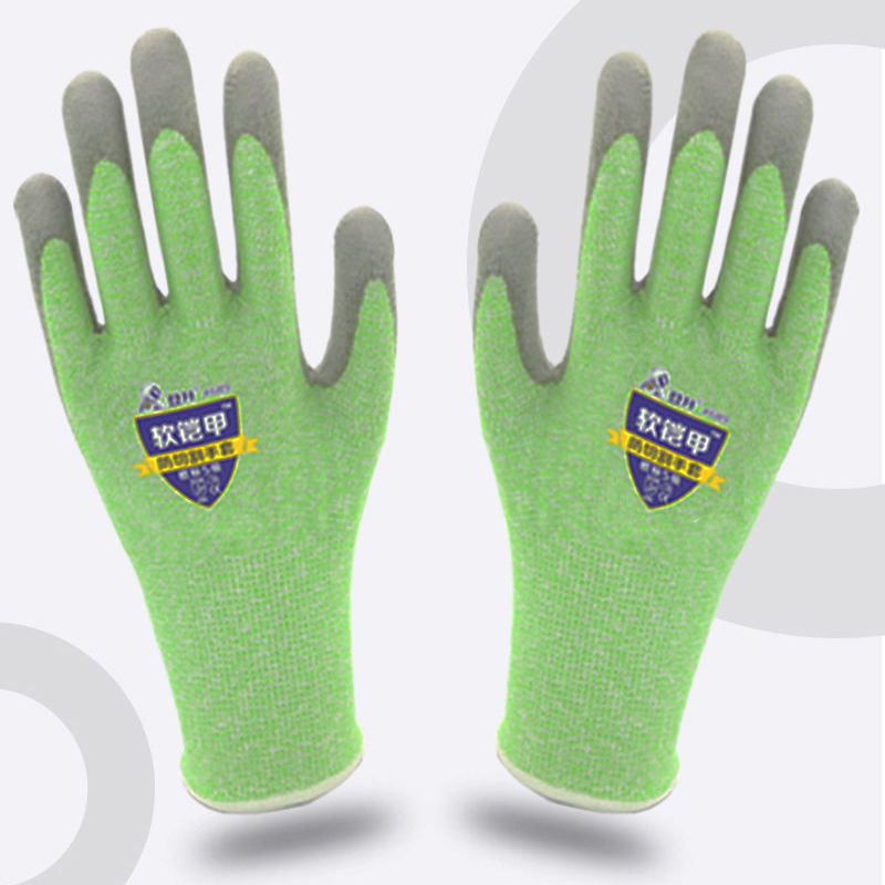 Dengsheng Nivel 5 anti-corte anti-perforación guantes cuchillo corte carne fábrica de vidrio resistente al desgaste Protección Laboral vidrio matando peces carpintería
