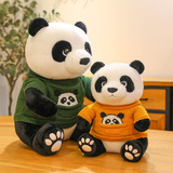 Милая кукла, реалистичный свитер, плюшевая детская игрушка, панда, подарок на день рождения