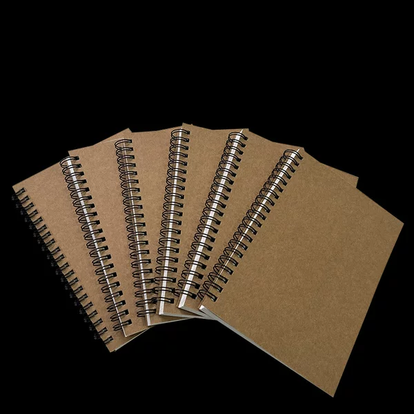 Notebook Wholesale B6 Cowhide Homework A5 Blank Grids Horizontal Line Student Postgraduate Entrance Examination Practice Notepad Coil Notebook
