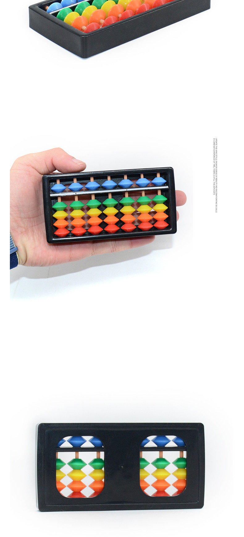 New elementary school children abacus abacus 7-level 11-level 13-level 15-level 17-level solid wood mathematical Abacus
