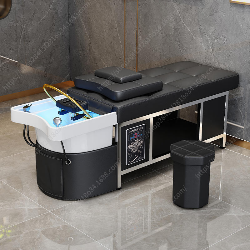 Factory custom hair salon head spa massage table hair washin