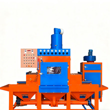 联轴器工业自动喷砂机齿轮箱部件喷丸设备通过式输送式自动喷砂机