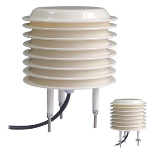 Weather station dust monitoring Louver temperature and humidity atmospheric pressure light PM2.5pm10 carbon dioxide sensor