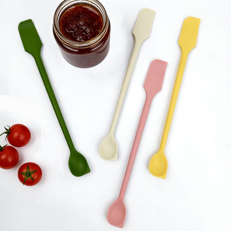 Kitchen Pastry Silicone Spatula Baking Supplies Jam Spoon Cake Scraper Spatula Cream