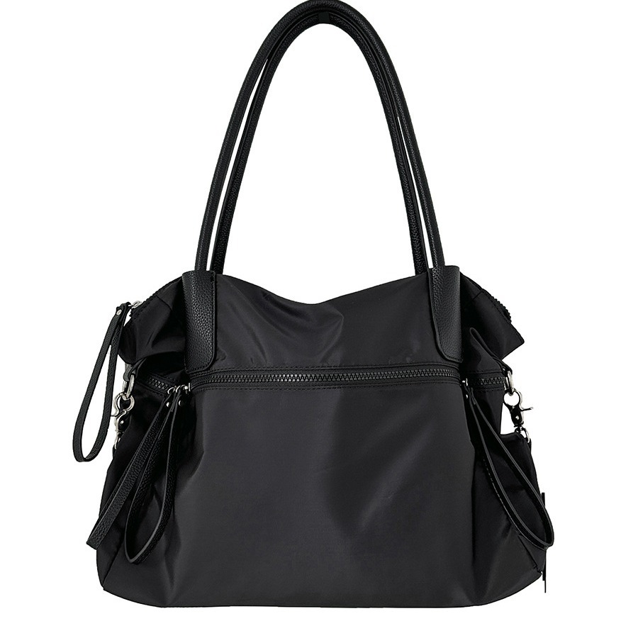 Large Nylon Shoulder Bag For Women With Multiple Pockets_voghion.com