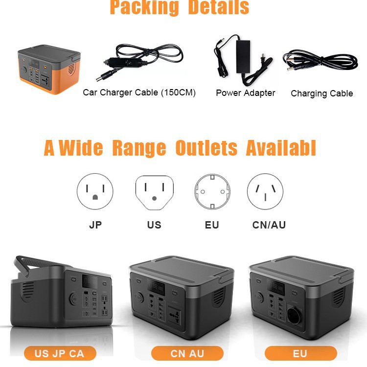 Portable energy storage power supply system emergency disaster relief outdoor work travel family emergency standby power supply
