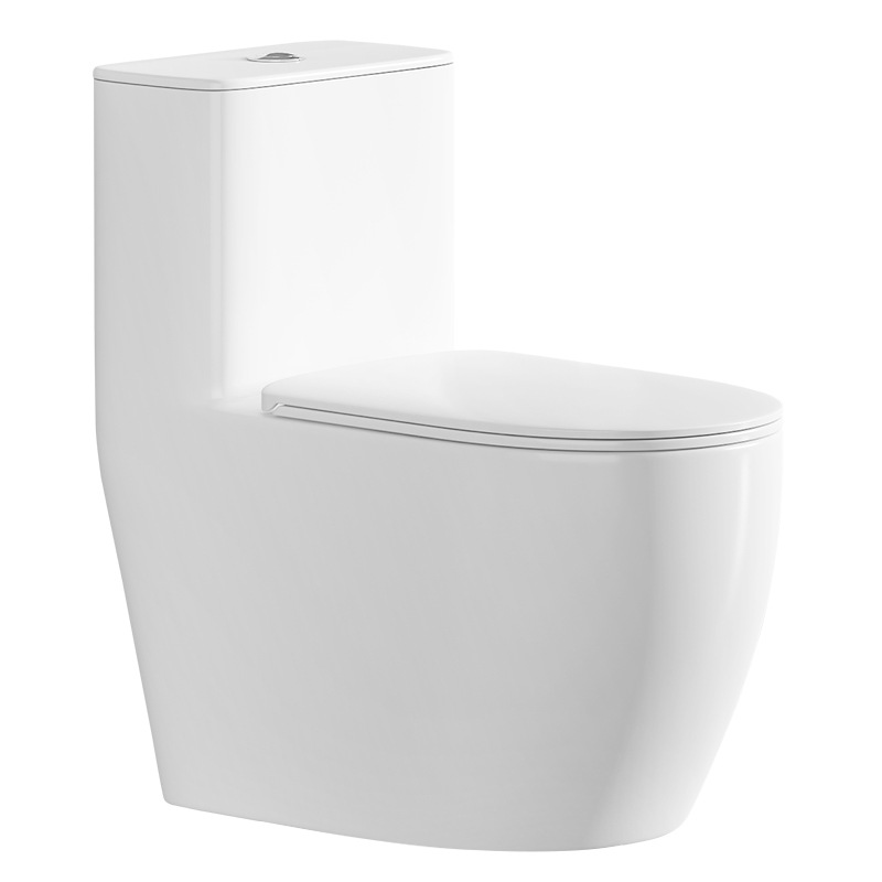 Inodoro ordinario cerámica bombeo de agua super espiral de gran calibre ahorro de agua nuevo tipo de fábrica al por mayor hotel familiar