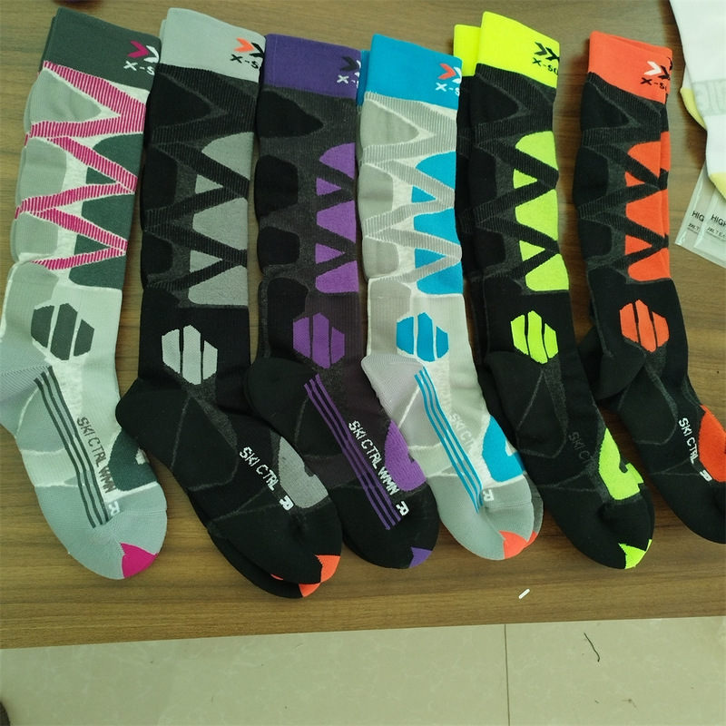 X Controller 4.0 Professional Ski Socks for Men and Women Single Board/Double Board Long Tube Sports Warm Socks