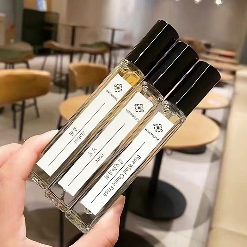 WARNKISS blue wind chime perfume fresh light fragrance lasting fragrance no man's land rose cocoa ladies perfume 10ml