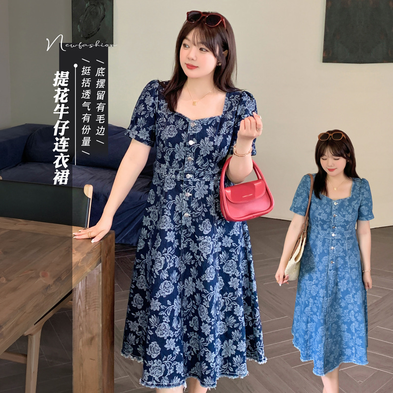  夏  XL-4XL 大きいサイズ ワンピース